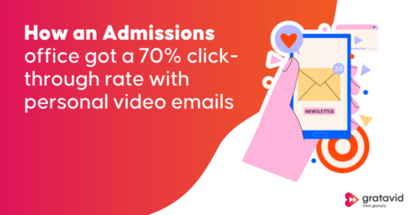 Strong CTR with video email