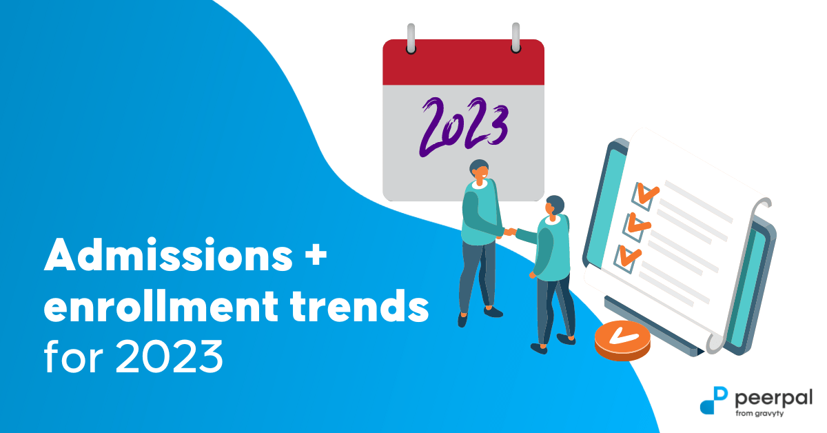 Top admissions + enrollment trends for 2023