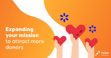 Expanding your mission to attract more donors