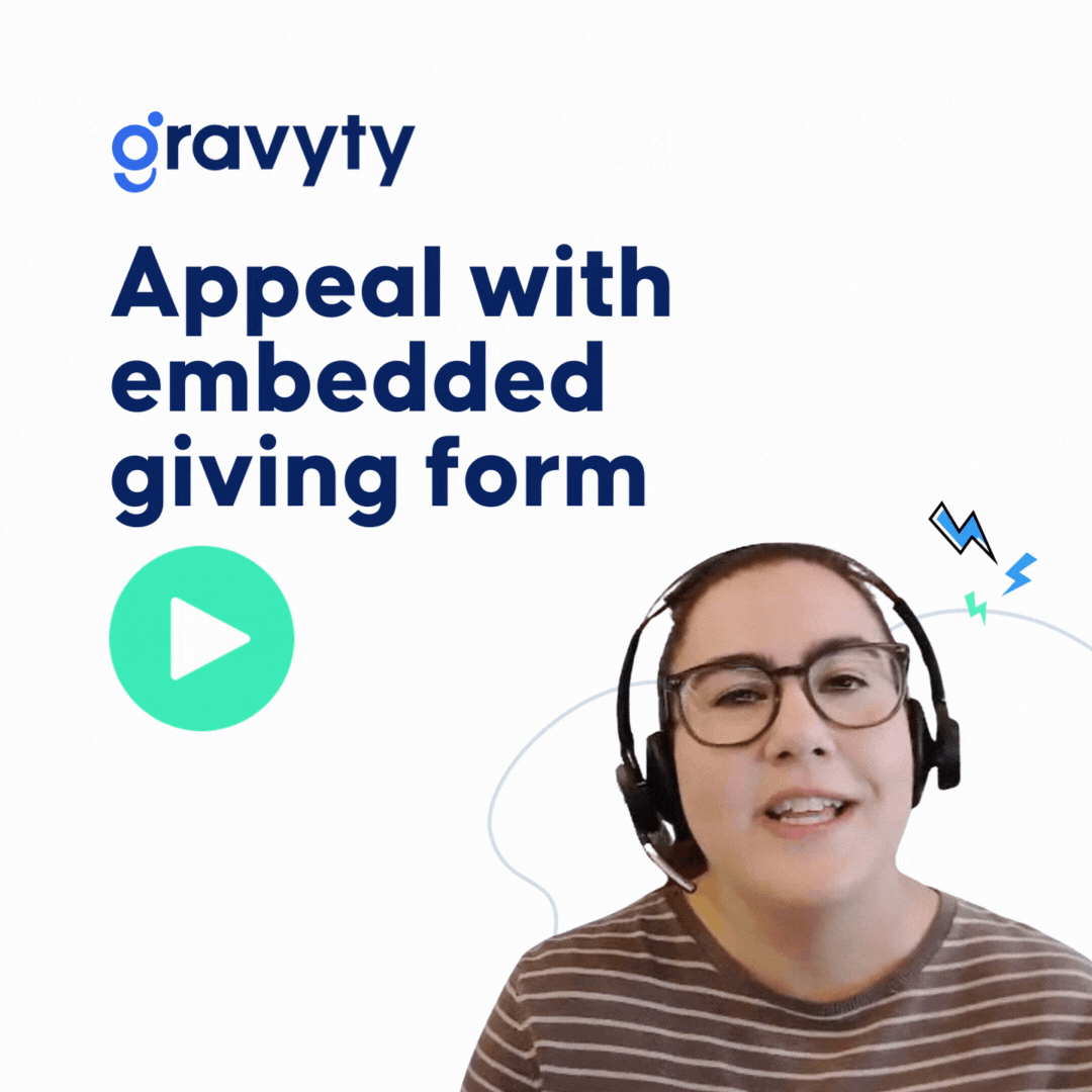 Appeal with giving form