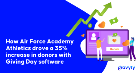 How Air Force Academy Athletics drove a 35% increase in donors with Giving Day software