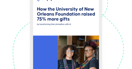 How the University of New Orleans Foundation raised 75% more gifts by transforming their phonathon with AI