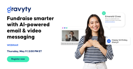 Fundraise smarter with AI-powered email & video messaging