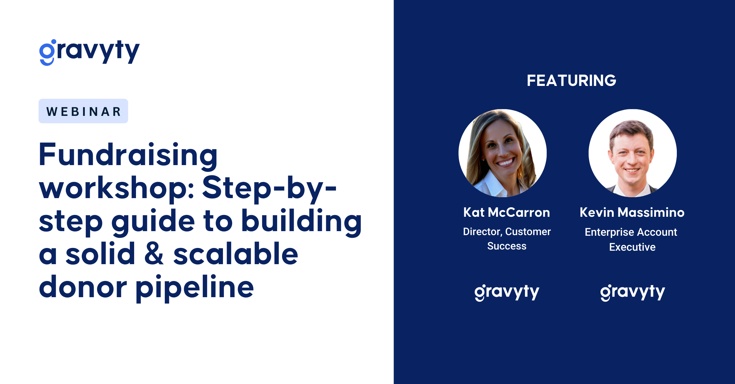 Fundraising workshop: Step-by-step guide to building a solid & scalable donor pipeline