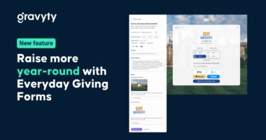 Online donations: Raise more year-round with Everyday Giving Forms