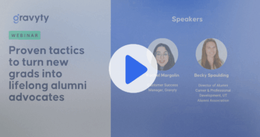 Proven tactics to turn new grads into lifelong alumni advocates