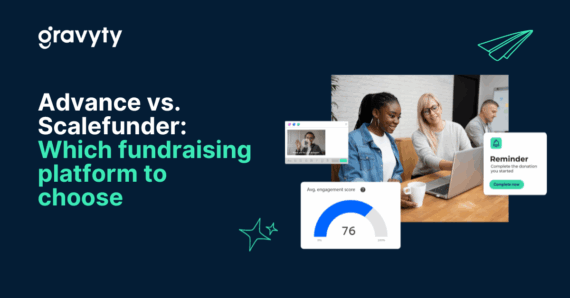 Advance from Gravyty vs. ScaleFunder: A better way to power your giving day