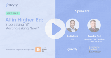 AI in Higher Ed: Stop asking “if”, start asking “how”