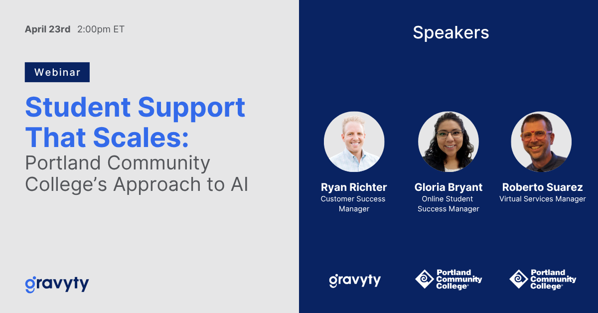 Student Support That Scales: Portland Community College’s Approach to AI