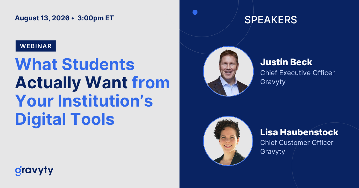 What Students Actually Want from Your Institution’s Digital Tools