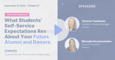 What Students’ Self-Service Expectations Reveal About Your Future Alumni and Donors