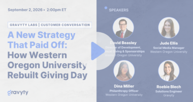 A New Strategy That Paid Off: How Western Oregon University Rebuilt Giving Day